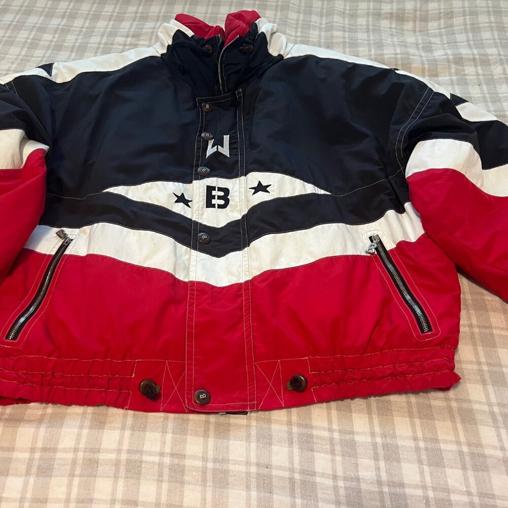 Fabulous Vintage Bogner Mens ski jacket, vibrant coloc